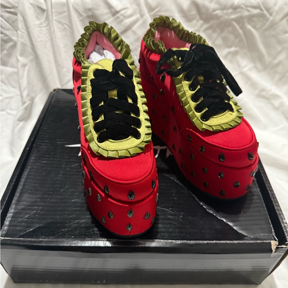 Dolls Kill x Strawberry Shortcake Platforms